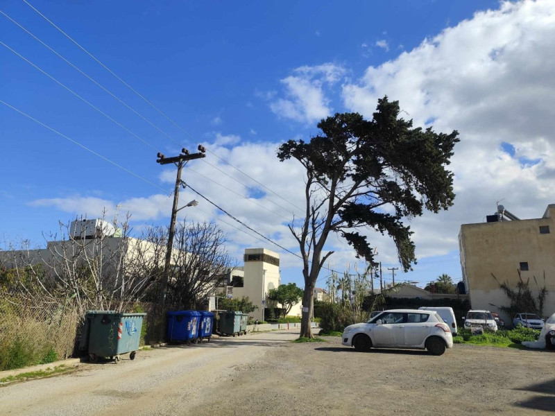 Plot with two story building permit, Chania 